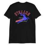 Reindeer Billsmas T-shirt Buffalo Red Logo for Christmas